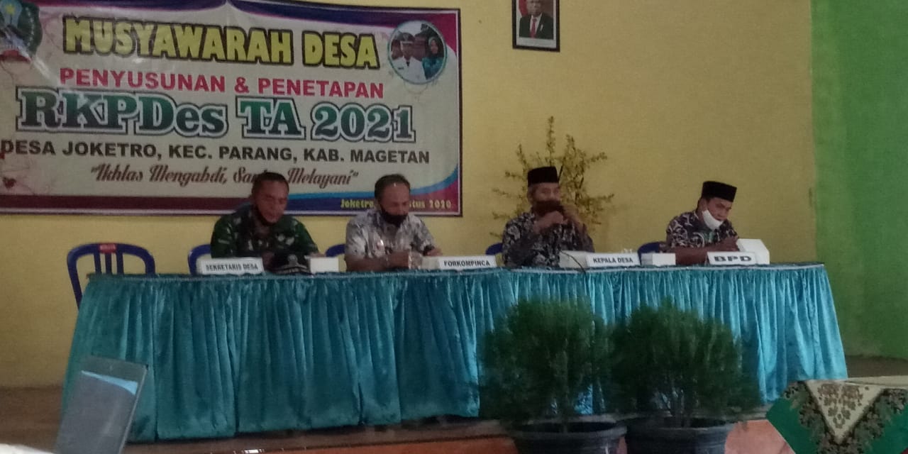 MUSDES PENYUSUNAN DAN PENETAPAN RKPDES 2021